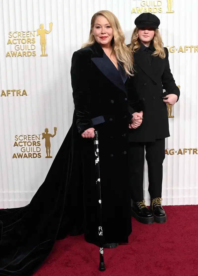 Christina Applegate Red Carpet Sag Awards 2023