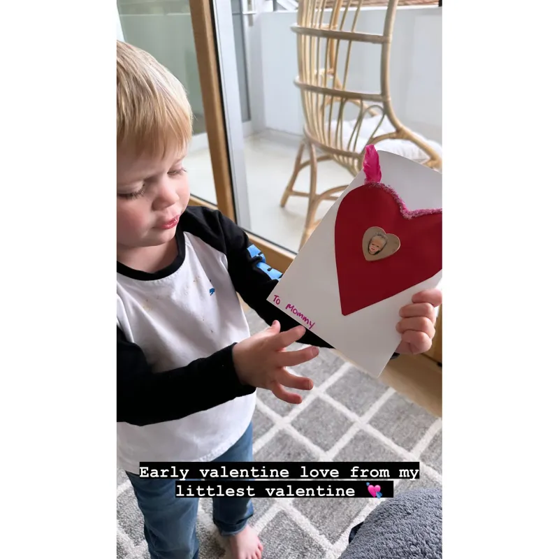 Christina Haack Shares Early Valentine’s Day Card From Her 'Littlest Valentine' — Son Hudson