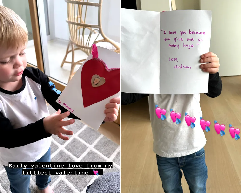 Christina Haack Shares Early Valentine&rsquo;s Day Card From Her 'Littlest Valentine' &mdash; Son Hudson