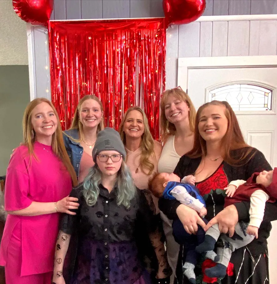 A Special Occasion! Christine Brown Reunites With Her 5 Daughters: Photos