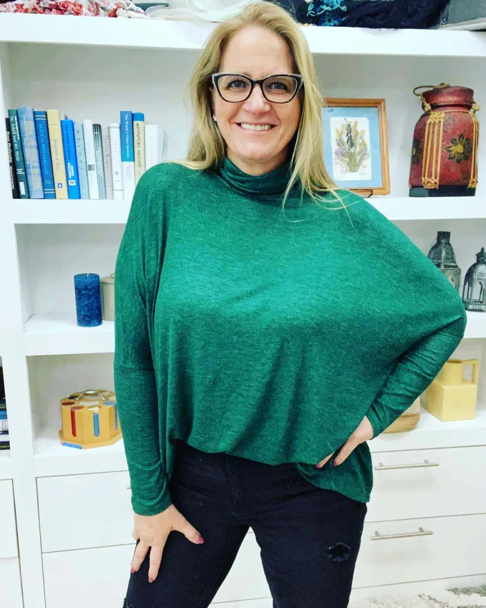 Christine Travels to Meet Janelle's Newborn Granddaughter