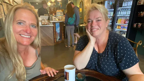 Christine Travels to Meet Janelle's Newborn Granddaughter