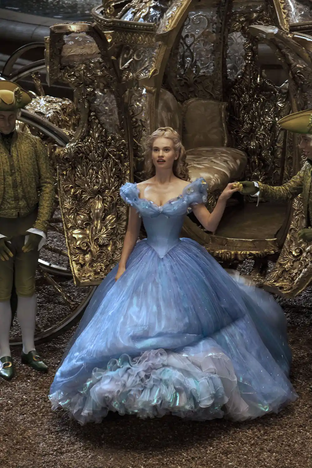 Cinderella&rsquo;s Swoon-Worthy Dresses from the Movie: All the Details From the Costume Designer!