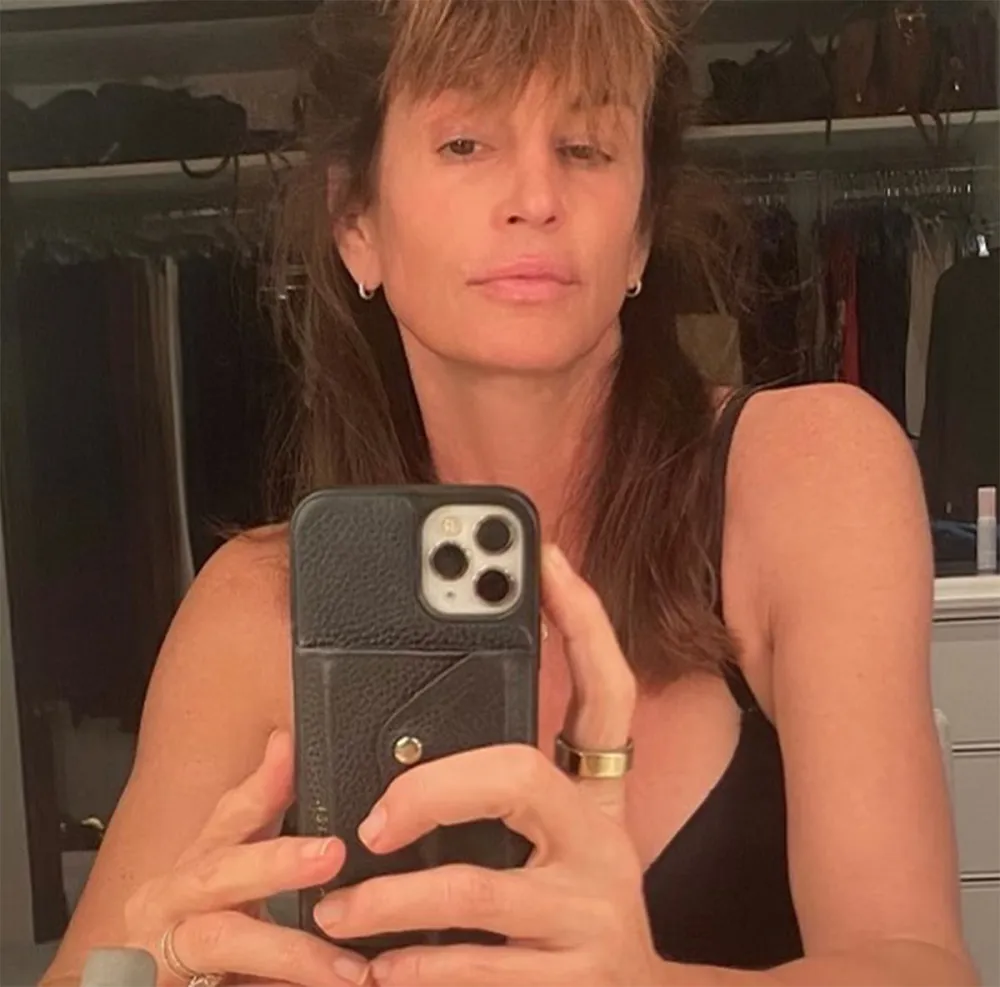 Cindy Crawford Gets Trauma Bangs Instagram