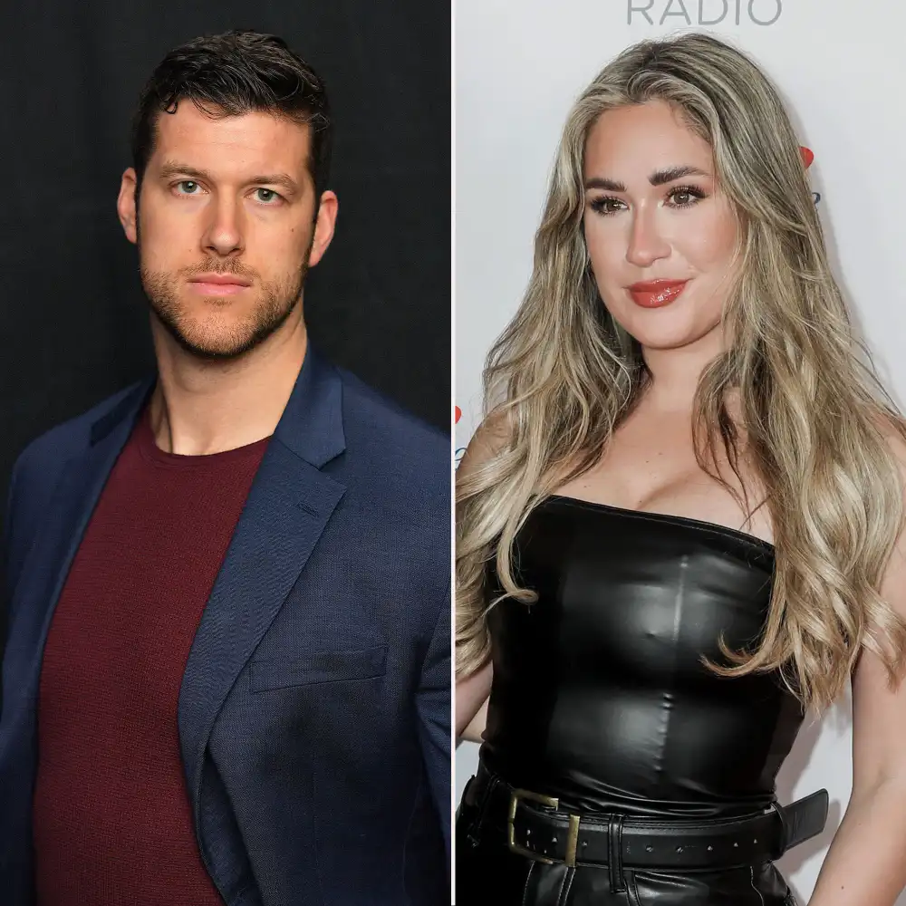 Clayton Echard Says He Had &lsquo;Powerful&rsquo; Reunion With Rachel Recchia: 'There Was So Much Healing' blue suit jacket