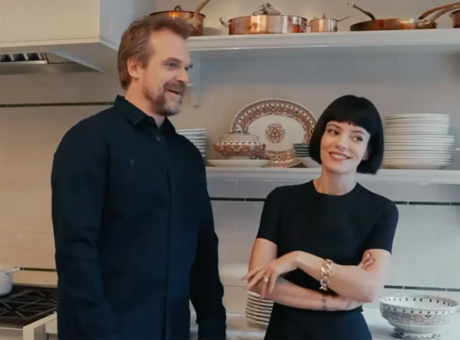 David Harbour and Lily Allen Timeline tour