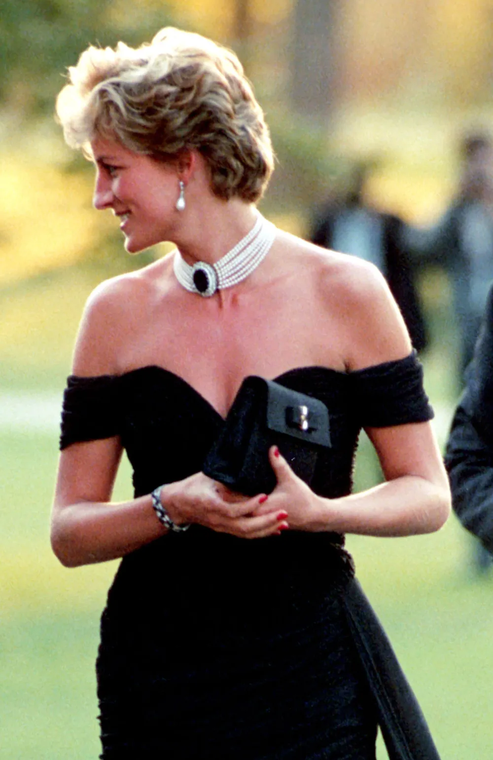 Details Behind Princess Diana&rsquo;s Revenge Dress side profile