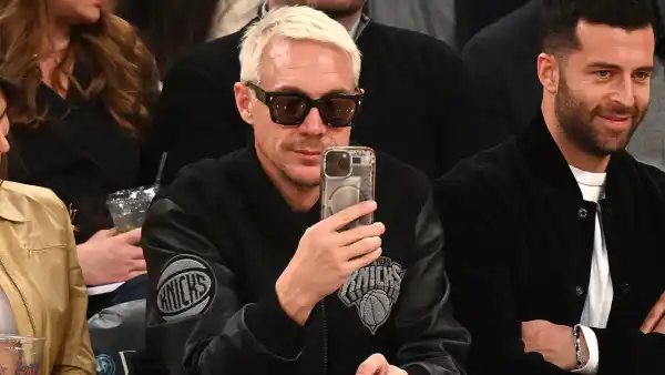 Diplo Wears Viral Red Boots