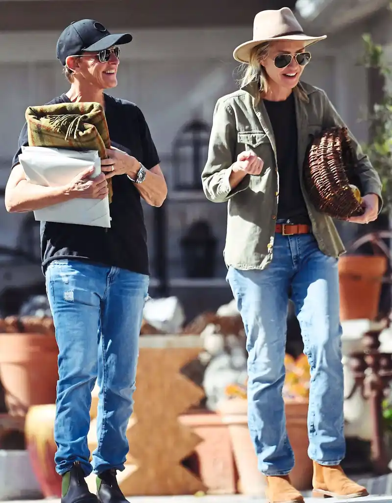 Ellen Degeneres and Portia de Rossi They Go Antiquing Just Like Us