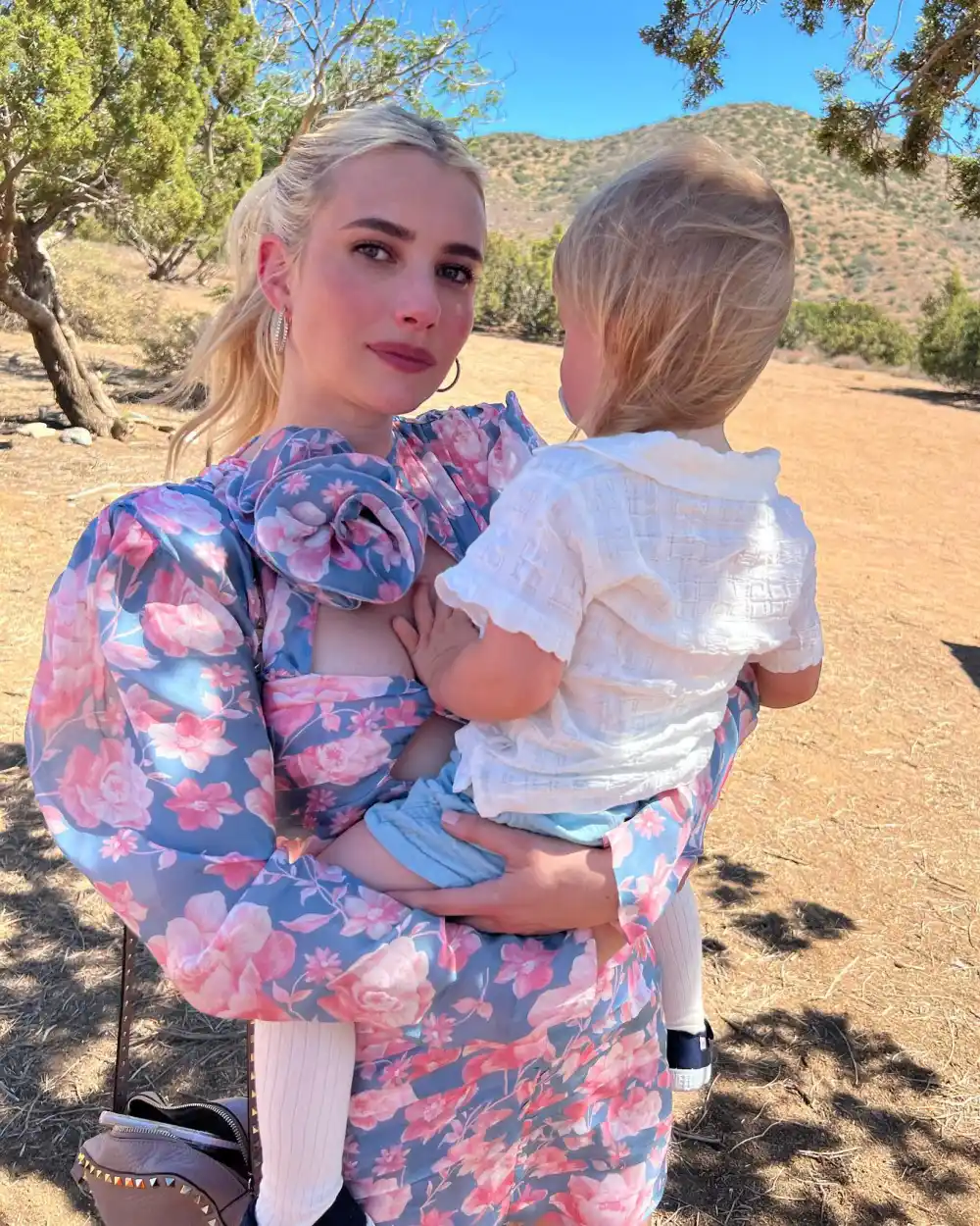 Emma Roberts Calls Out Mom Kelly Cunningham for Revealing Son Rhodes&rsquo; Face for 1st Time &lsquo;Without Asking&rsquo;