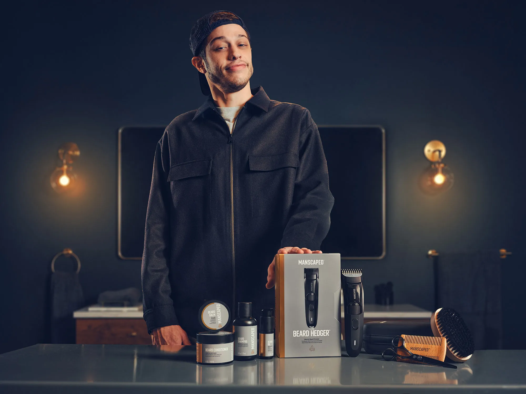 Feature Pete Davidson Jokes He Can’t Grow a Full Beard in Funny New Manscaped Ad
