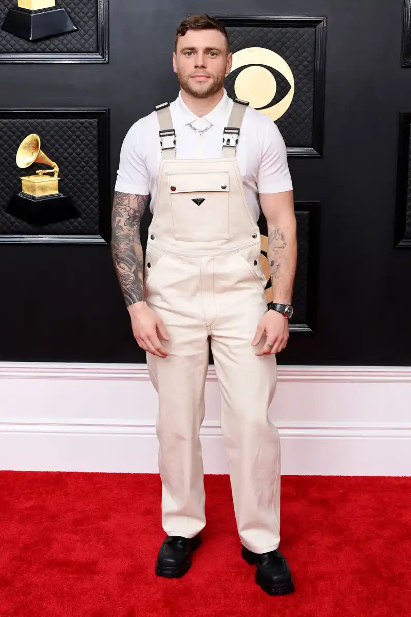 Gus Kenworthy Red Carpet Arrive Arrival Grammys 2023