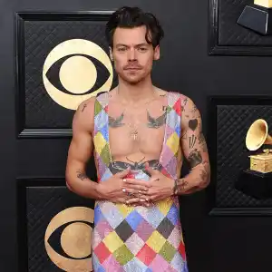 Harry Styles Attends 2023 Grammy Awards After Olivia Wilde Split -426