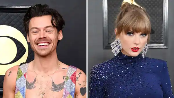 Harry Styles Hugs Taylor After Chatting Inside Grammys: Watch