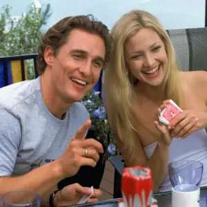 'How to Lose a Guy in 10 Days' Cast: Where Are They Now? Kate Hudson, Matthew McConaughey and More playing cards