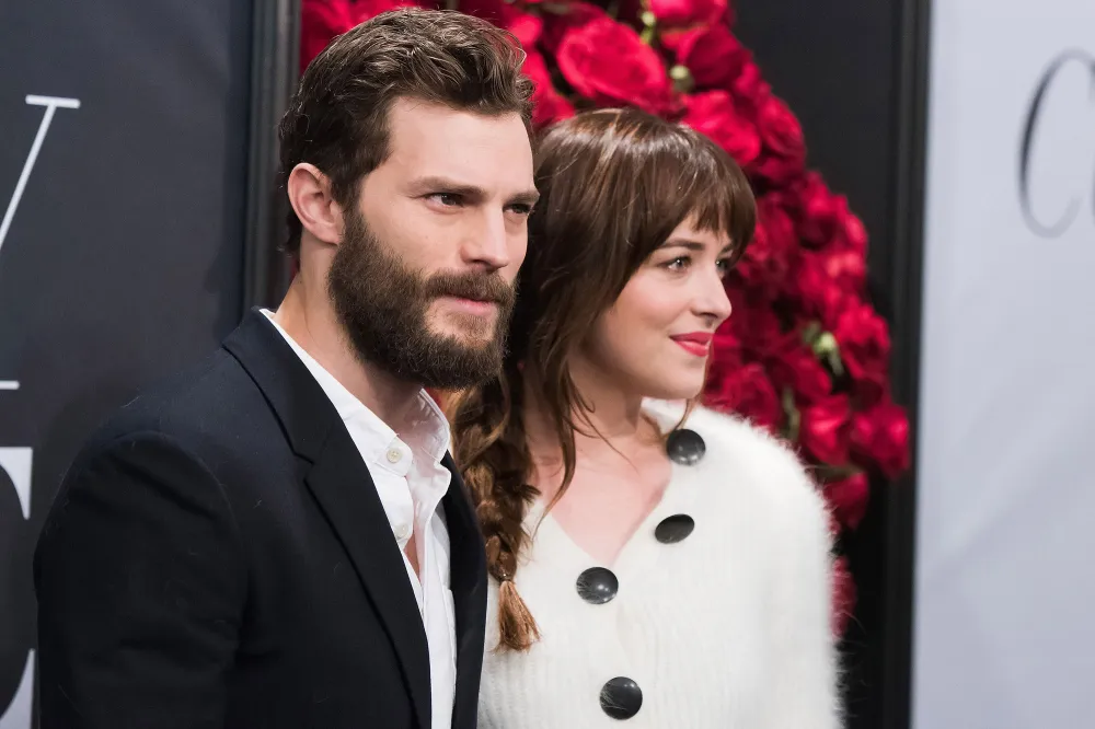 Jamie Dornan, Dakota Johnson Smolder in Sexy New Photos, Dish on &ldquo;Uncomfortable&rdquo; Fifty Shades Sex Scenes, Turn-Ons