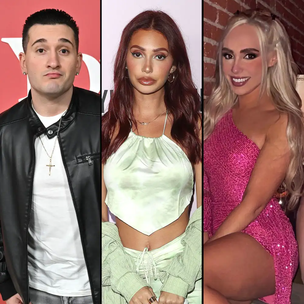 Joey Sasso on Past Romances With &lsquo;Perfect Match&rsquo; Costars Francesca Farago and Kariselle Snow green dress