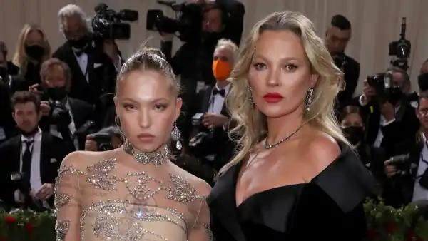 Kate Moss' Daughter Lila Moss Is the New Face of YSL Beauty black dress