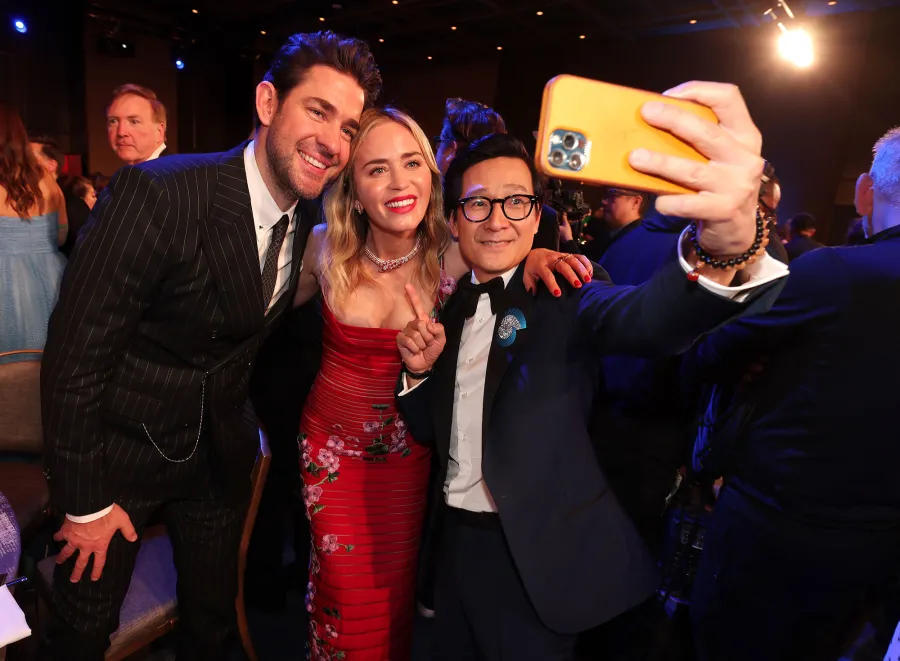 Ke Huy Quan Emily Blunt John Krasinski Inside the 2023 SAG Awards