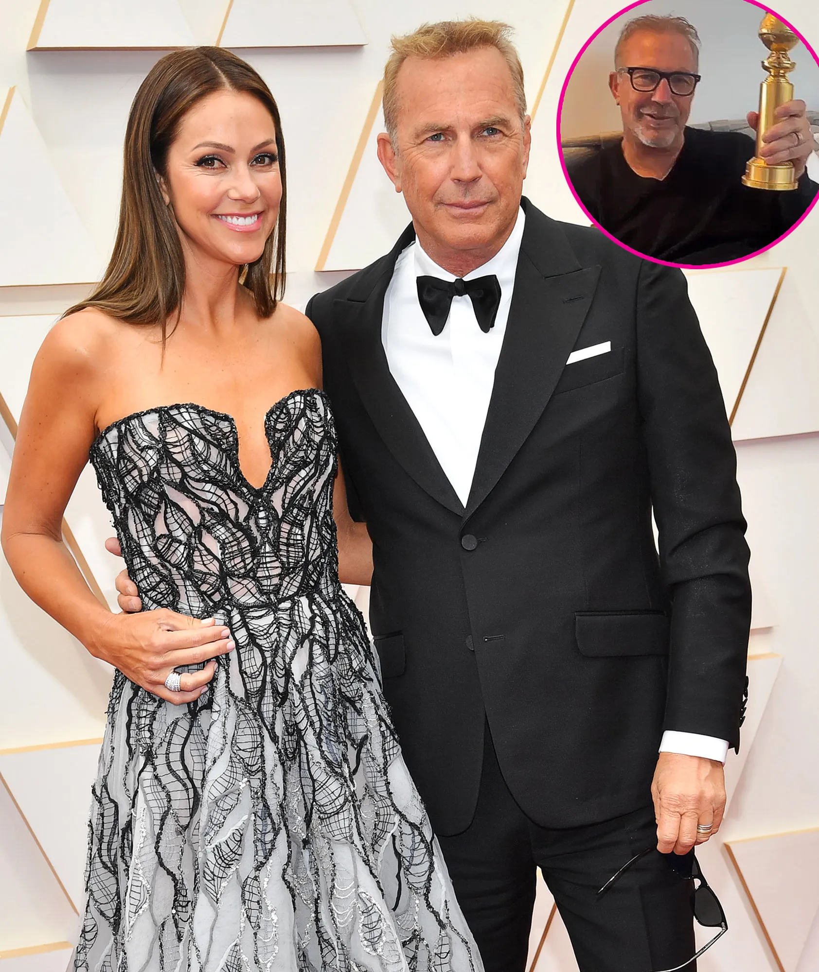 Kevin Costner Recalls How Wife Christine Baumgartner and Family Spent the Golden Globes After Not Being Able to Attend - 857