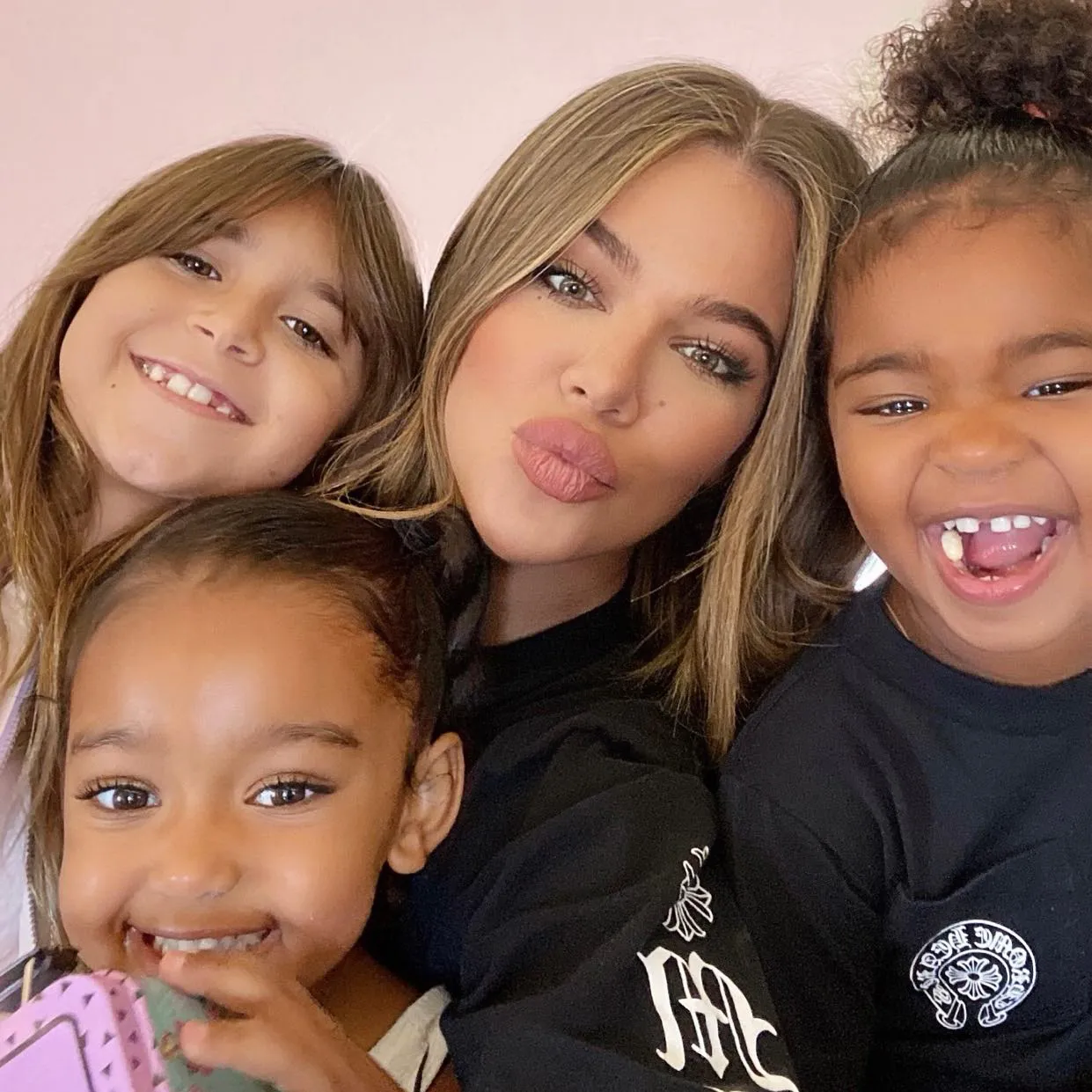 Khloe Kardashian Gushes Over the 'Whole Tribe' of Kardashian Cousins: See the Adorable Family Photo