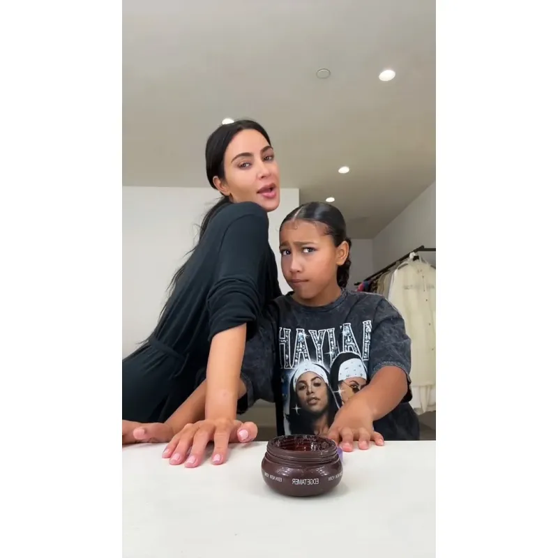 Kim Kardashian Gets Glam With Daughter North West in Adorable Video