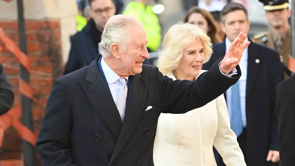 King Charles Reveals Hole in Sock During Mosque Visit