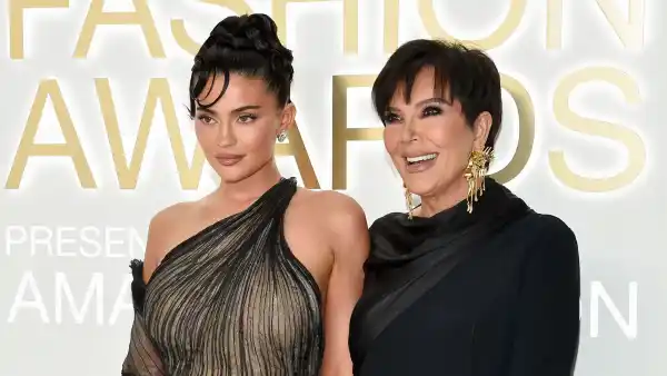 Kris Jenner Shares Rare Photo With Kylie Jenner's Son Aire in Sweet Birthday Tribute: 'Little Cutie' black dress