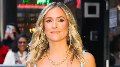 Kristin Cavallari Reveals She's Been Approached by 'A Lot of Married Men,' Breaks Down Why She's 'Not Ready' for a Relationship blue dress