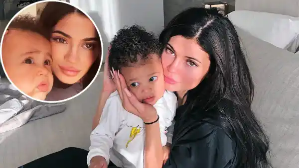Kylie Jenner Compares Son Aire to Big Sister Stormi in Sweet Side-by-Side Photos