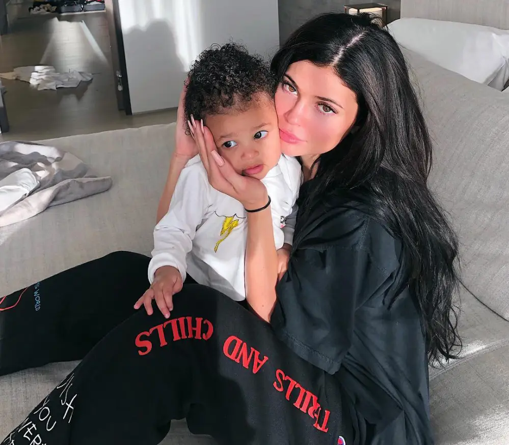 Kylie Jenner Compares Son Aire to Big Sister Stormi in Sweet Side-by-Side Photos