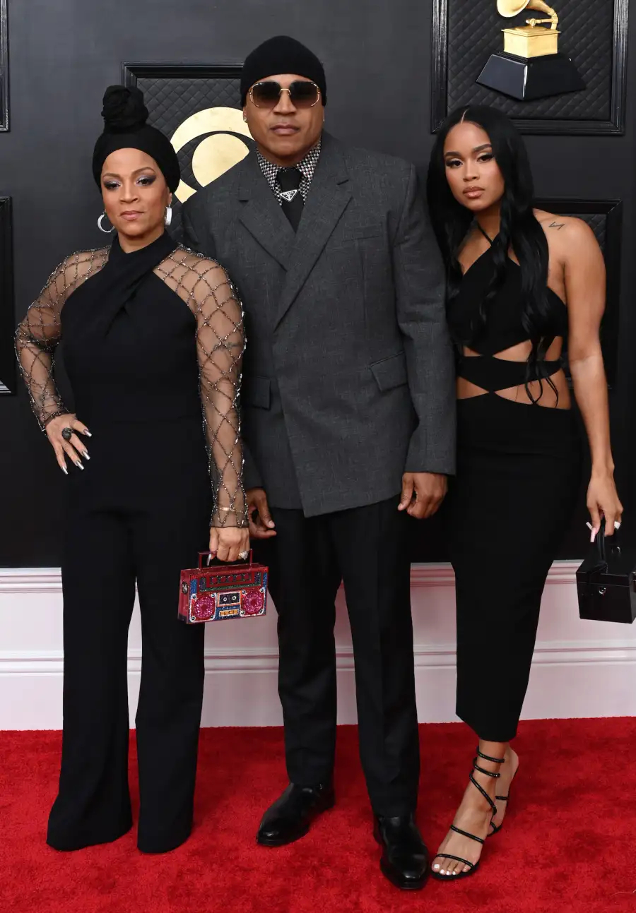Celebrities Who Brought Their Family Members to the 2023 Grammys: See Red Carpet Photos