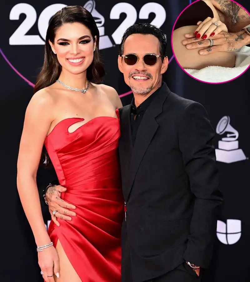 Marc Anthony Wife Nadia Ferreira Announce Pregnancy Two Weeks After Wedding - 866