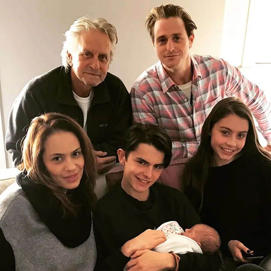 Michael Douglas Catherine Zeta-Jones Fam Album