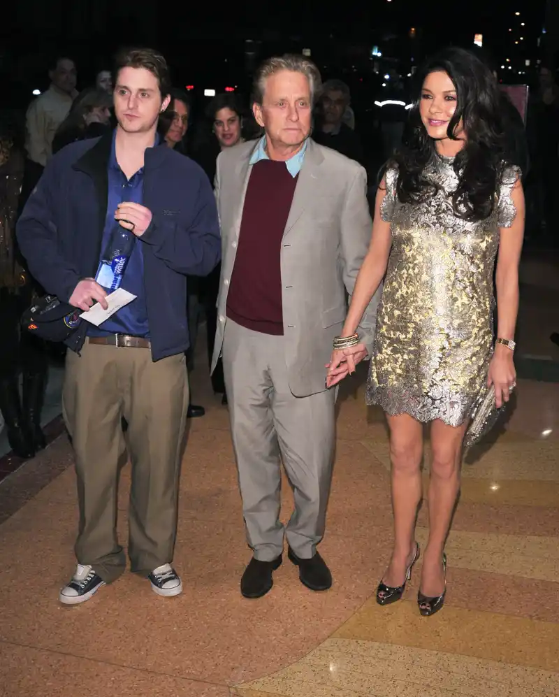 Michael Douglas Catherine Zeta-Jones Fam Album