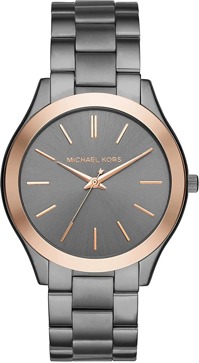 Michael Kors Men's Slim Runway Stainless Steel Quartz Watch