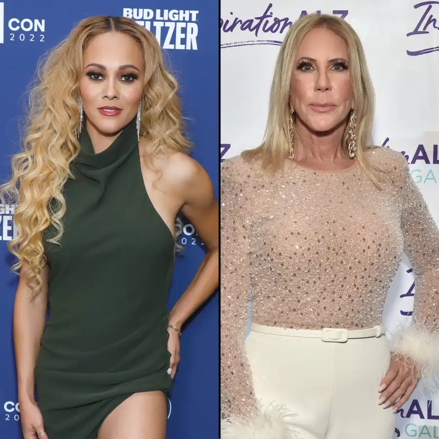 Most Memorable Bravo Crossover Feuds Over the Years: From 'Vanderpump Rules' to 'Below Deck' green dress