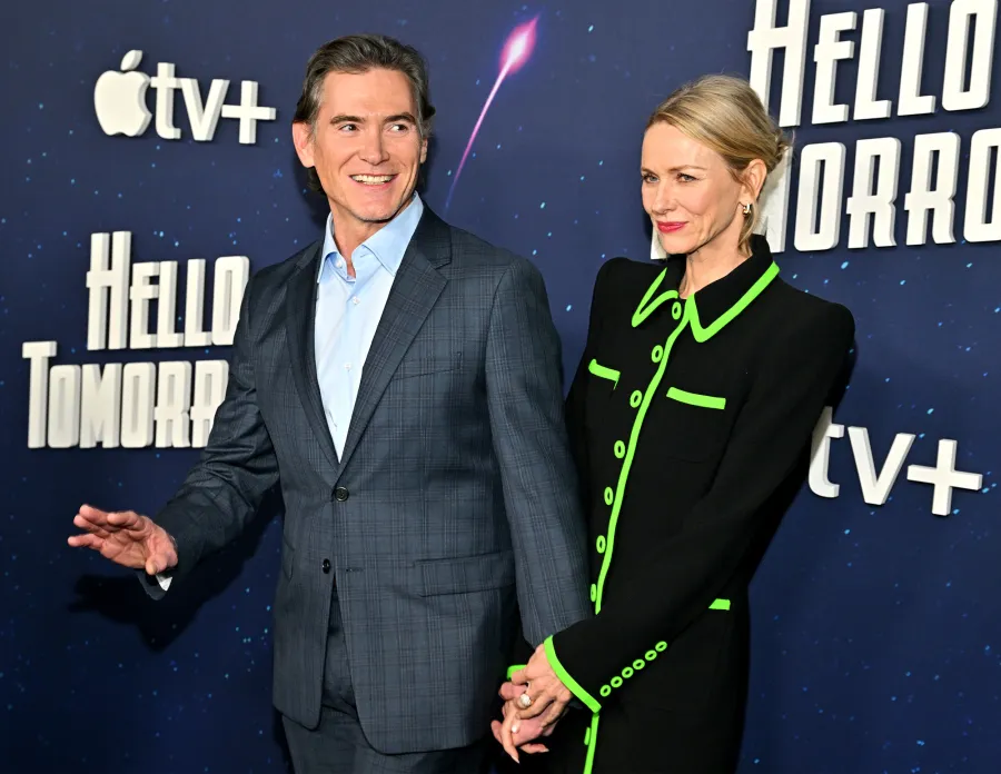 Naomi Watts and Billy Crudup’s Relationship Timeline - 989 'Hello Tomorrow!' TV Series premiere, New York, USA - 15 Feb 2023