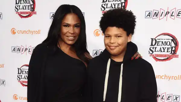Nia Long Says Youngest Son Kez Is Having ‘Really Tough Time’ After Dad Ime Udoka’s Affair - 556 'Demon Slayer: To the Swordsmith Village' premiere, Arrivals, Los Angeles, California, USA - 18 Feb 2023