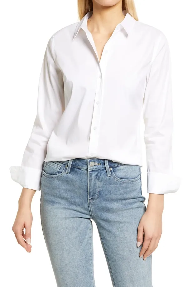 Nordstrom Classic Poplin Shirt