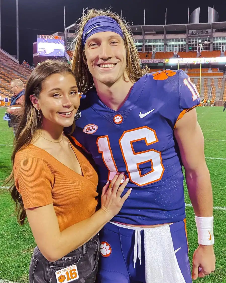 November 2020 Marissa Layne Lawrence Instagram Jaguars Quarterback Trevor Lawrence and Wife Marissa Mowry Relationship Timeline
