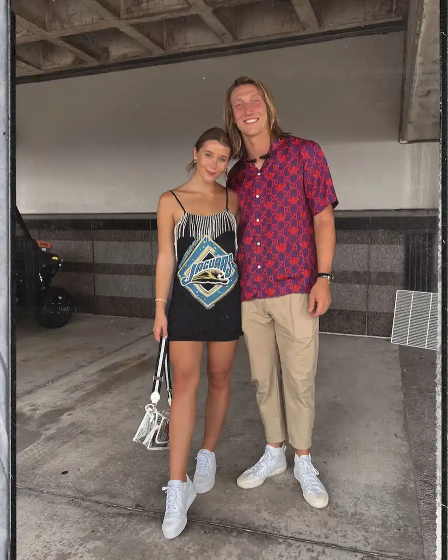 October 2022 Marissa Layne Lawrence Instagram Jaguars Quarterback Trevor Lawrence and Wife Marissa Mowry Relationship Timeline