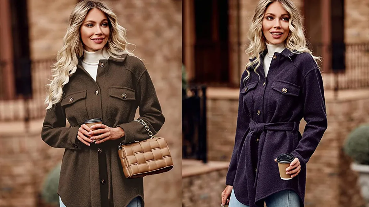 PRETTYGARDEN Women's Winter Trench Coat