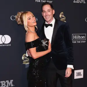 Paris Hilton and Carter Reum Stun on 1st Red Carpet Since Announcing Son’s Birth: See Photos