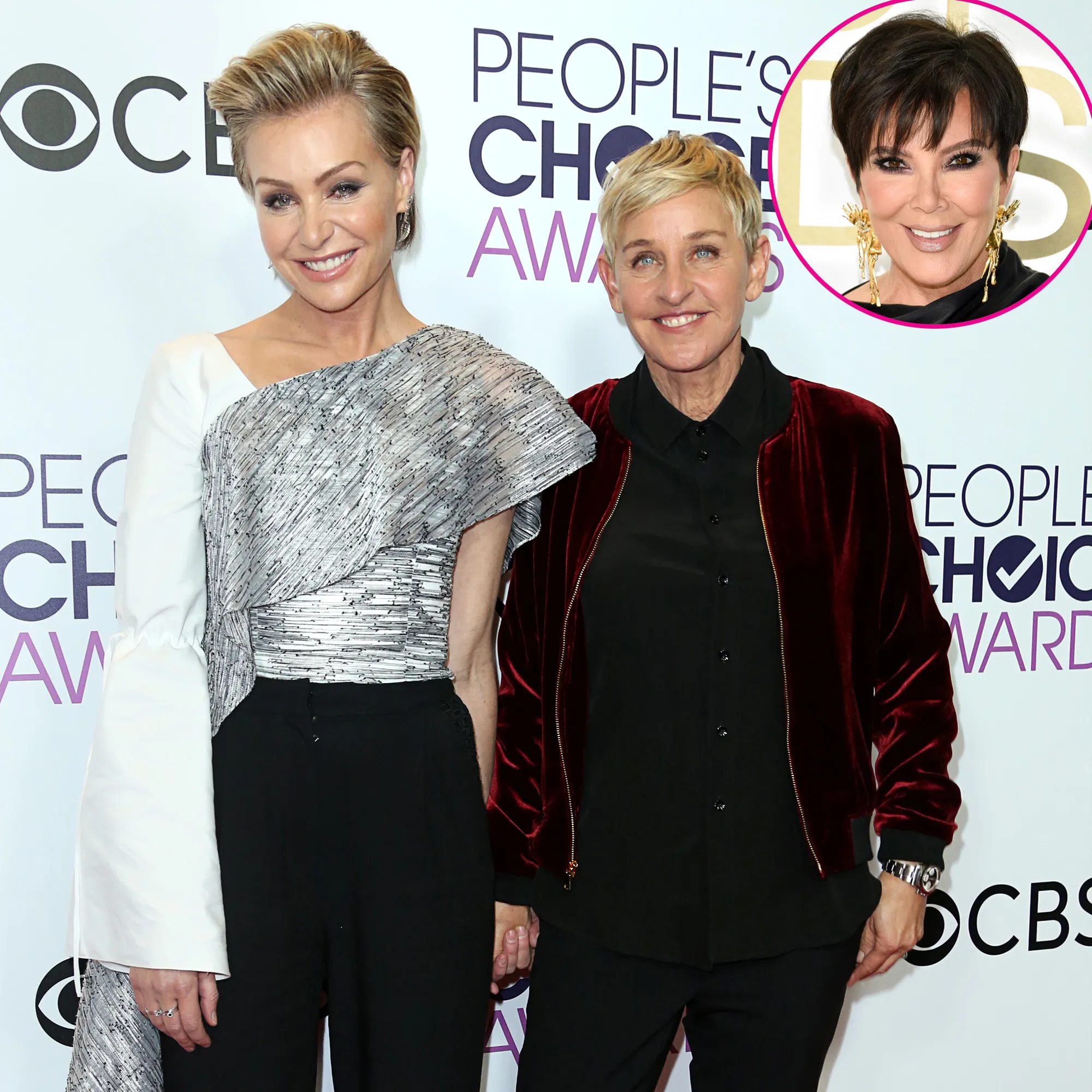 Kris Jenner Officiated! Portia de Rossi and Ellen DeGeneres Renew Their Vows