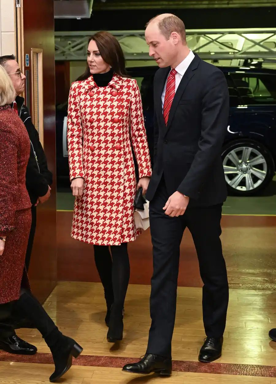 Prince William & Princess Kate Attend Wales Vs England Six Nations Match