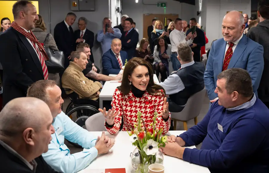 Prince William & Princess Kate Attend Wales Vs England Six Nations Match