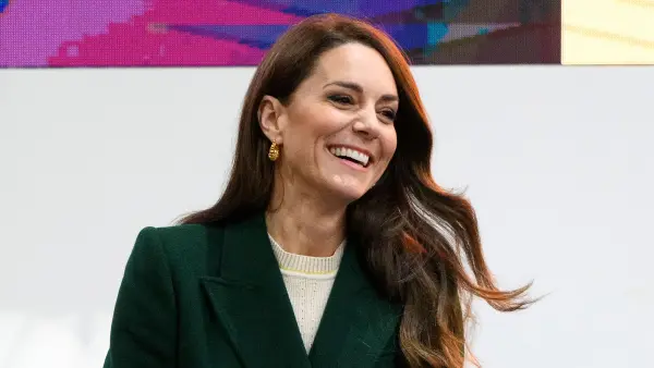 Princess Kate Recruits 'Love Island' Alum Zara McDermott and More Famous Faces for Shaping Up Campaign Launch green coat