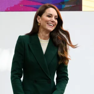 Princess Kate Recruits 'Love Island' Alum Zara McDermott and More Famous Faces for Shaping Up Campaign Launch green coat