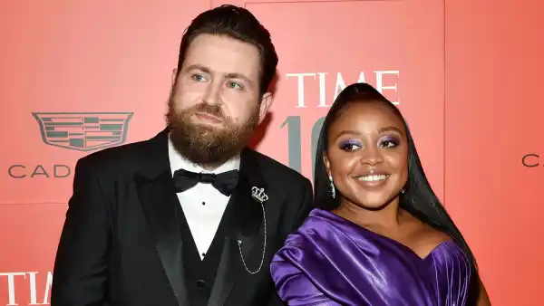 Quinta Brunson and Kevin Jay Anik’s Relationship Timeline purple gown